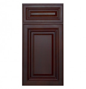 Glazed Walnut Kitchen Cabinet Door