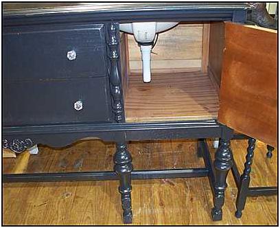 Antique Dresser With Sink Kitchen Cabinet Value